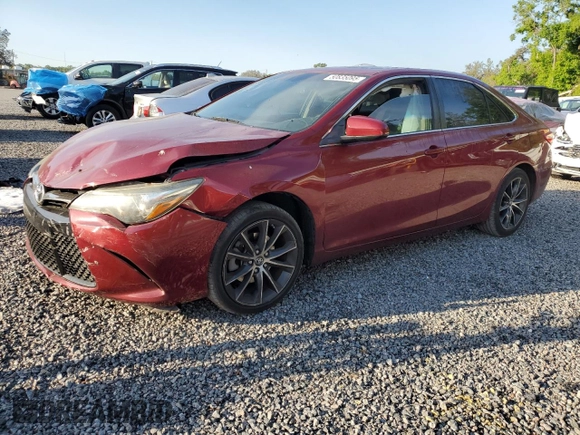 2017 Toyota Camry XLE with VIN 4T1BF1FK5HU674618, listed as a Copart auction lot 50835095 with 112,347 mi miles and Salvage Title. Bid and sale history available at carsss.com. Image 1.