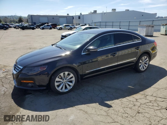 2010 Volkswagen CC Sport with VIN WVWMP7AN7AE552728, listed as a Copart auction lot 50273095 with 212,397 mi miles and Salvage Title. Bid and sale history available at carsss.com. Image 1.