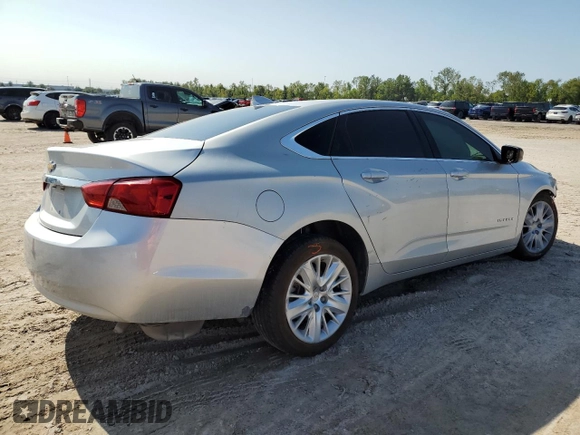 2017 Chevrolet Impala LS with VIN 2G11Z5S38H9191370, listed as a Copart auction lot 79073004 with Not Provided miles and Salvage Title. Bid and sale history available at DreamBid. Image 3.