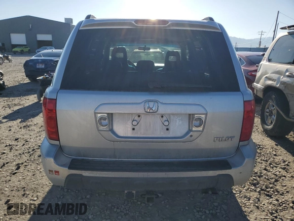 2005 Honda Pilot EX-L with VIN 5FNYF18675B000151, listed as a Copart auction lot 54762145 with 154,082 mi miles and Salvage Title. Bid and sale history available at DreamBid. Image 6.