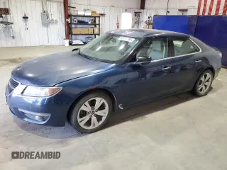 2011 Saab 9-5 Turbo4 with VIN YS3GN4AR1B4004762, listed as a Copart auction lot 53384385 with 156,279 mi miles and Clean Title. Bid and sale history available at carsss.com. Image 1.