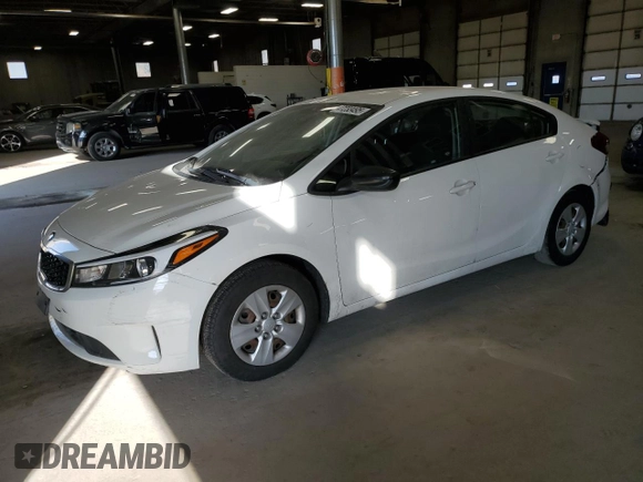 2017 Kia Forte LX with VIN 3KPFK4A70HE148045, listed as a Copart auction lot 47233495 with 85,698 mi miles and Salvage Title. Bid and sale history available at carsss.com. Image 1.