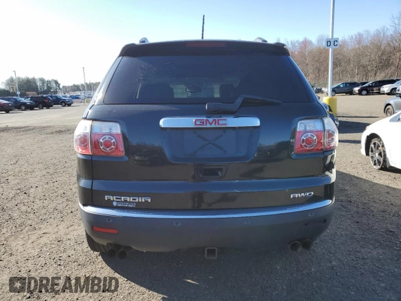 2010 GMC Acadia SLT2 with VIN 1GKLVNED2AJ121796, listed as a Copart auction lot 53673825 with 188,101 mi miles and Clean Title. Bid and sale history available at carsss.com. Image 6.
