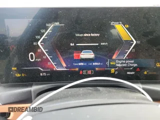 2024 BMW i4 eDrive35 z VIN WBY43AW05RFT14046, wystawiony jako Copart lot #54940645 z przebiegiem 6 456 mil mil oraz Szkoda całkowita • Salvage title. Historia ofert i sprzedaży dostępna na DreamBid. Obrazek 9.