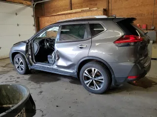 2017 Nissan Rogue SL with VIN 5N1AT2MV1HC827055, listed as a Copart auction lot 49097075 with 0 mi miles and Salvage Title. Bid and sale history available at carsss.com. Image 2.