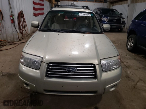 2007 Subaru Forester X w/Premium Pkg with VIN JF1SG65637H740860, listed as a Copart auction lot 72196854 with 127,497 mi miles and Salvage Title. Bid and sale history available at carsss.com. Image 5.