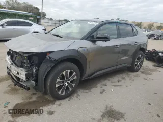 2023 Subaru Solterra Premium с VIN JTMABABA3PA030575, выставлен на аукционе Copart как лот 38050524 с пробегом 1 511 миль миль и На запчасти • Non repairable. История ставок и продаж доступна на DreamBid. Изображение 1.