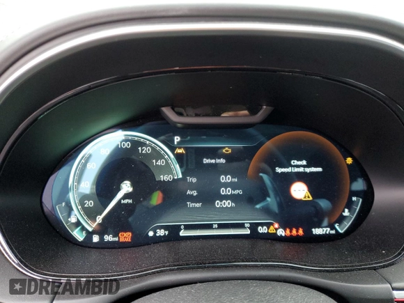 2024 Genesis GV70 2.5T with VIN 5NMMADTBXRH010177, listed as a Copart auction lot 48412575 with 18,877 mi miles and Salvage title. Bid and sale history available at DreamBid. Image 9.