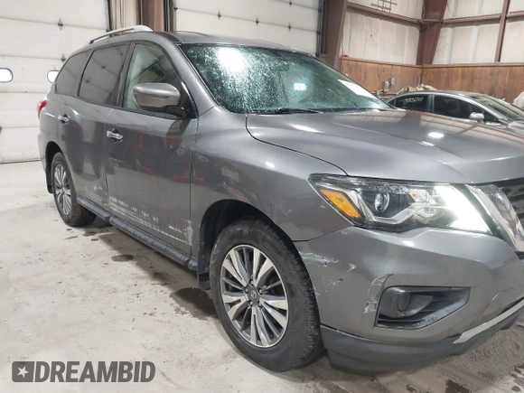 2017 Nissan Pathfinder SL with VIN 5N1DR2MM2HC622055, listed as a IAAI auction lot 41979816 with 123,355 mi miles. Bid and sale history available at carsss.com. Image 20.
