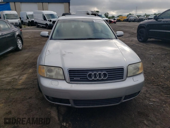 2004 Audi A6 z VIN WAUCD64B64N099705, wystawiony jako Copart lot #65346044 z przebiegiem 166 685 mil mil oraz Czysty tytuł • Clean title. Historia ofert i sprzedaży dostępna na DreamBid. Obrazek 5.