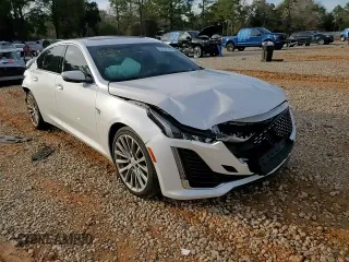 2021 Cadillac CT5 Premium Luxury with VIN 1G6DN5RK2M0125904, listed as a Copart auction lot 42701785 with 76,215 mi miles and Salvage title. Bid and sale history available at DreamBid. Image 11.