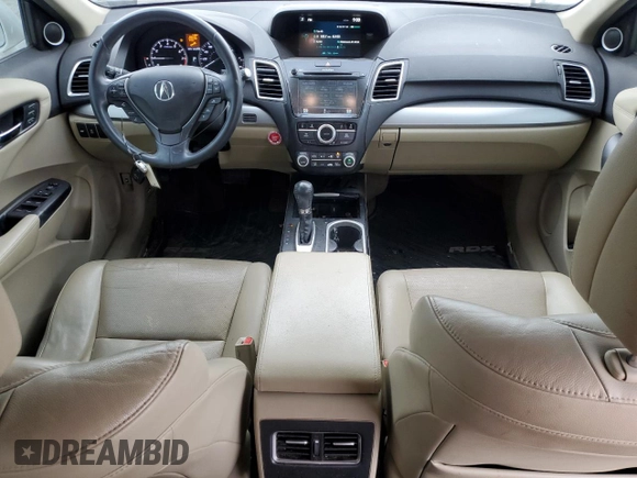 2016 Acura RDX Technology with VIN 5J8TB3H5XGL006276, listed as a Copart auction lot 48681225 with 150,393 mi miles and Salvage Title. Bid and sale history available at DreamBid. Image 8.
