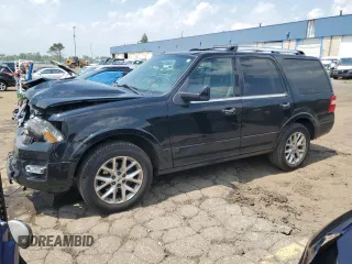 2017 Ford Expedition Limited with VIN 1FMJU2AT8HEA22366, listed as a Copart auction lot 59555655 with 127,952 mi miles and Clean title. Bid and sale history available at DreamBid. Image 1.