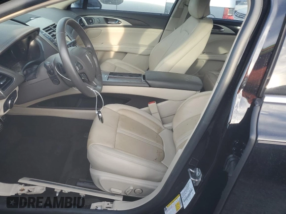 2019 Lincoln MKZ Reserve I with VIN 3LN6L5D94KR618525, listed as a Copart auction lot 75083254 with 28,698 mi miles and Salvage Title. Bid and sale history available at DreamBid. Image 7.