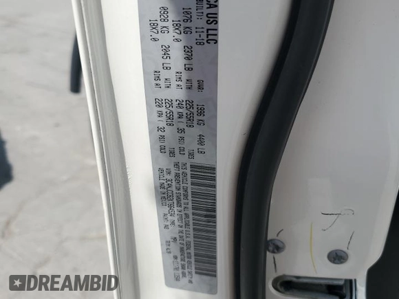 2019 Jeep Compass Limited с VIN 3C4NJCCB2KT664534, выставлен на аукционе Copart как лот 59748935 с пробегом 68 433 миль миль и Списание • Salvage title. История ставок и продаж доступна на DreamBid. Изображение 13.