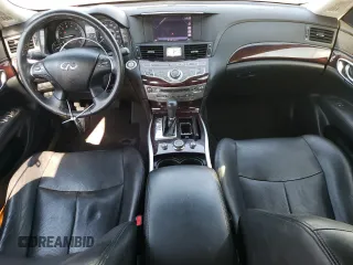 2013 Infiniti M37 with VIN JN1BY1AR0DM601575, listed as a Copart auction lot 78614134 with 158,729 mi miles and Salvage Title. Bid and sale history available at carsss.com. Image 8.