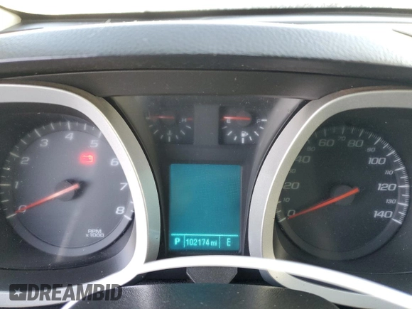 2013 Chevrolet Equinox LS with VIN 2GNALBEK5D6225505, listed as a Copart auction lot 44144385 with 102,174 mi miles and Salvage Title. Bid and sale history available at carsss.com. Image 9.