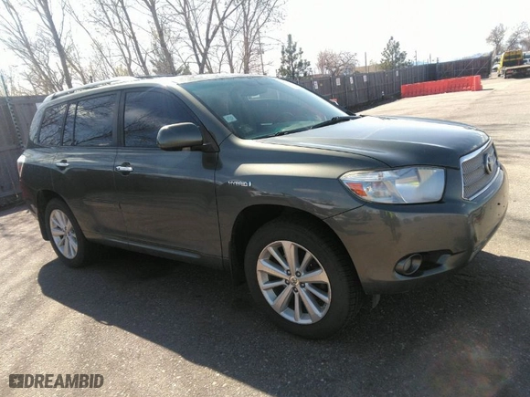 2008 Toyota Highlander Hybrid Limited with VIN JTEEW44A382021418, listed as a IAAI auction lot 41939960 with 408,806 mi miles. Bid and sale history available at carsss.com. Image 13.