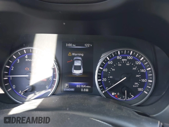 2018 Infiniti Q60 Sport with VIN JN1EV7EK5JM343104, listed as a IAAI auction lot 42492429 with 80,164 mi miles and . Bid and sale history available at DreamBid. Image 7.