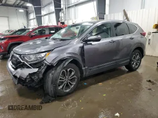2021 Honda CR-V EX z VIN 5J6RW2H52ML022386, wystawiony jako Copart lot #56863355 z przebiegiem 68 001 mil mil oraz Szkoda całkowita • Salvage title. Historia ofert i sprzedaży dostępna na DreamBid. Obrazek 1.