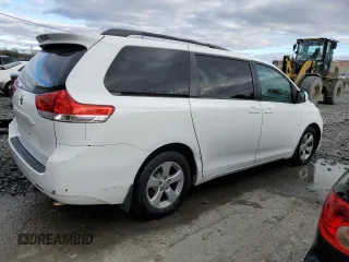 2013 Toyota Sienna LE AAS with VIN 5TDKK3DC6DS328311, listed as a Copart auction lot 80365703 with 81,873 mi miles and Salvage Title. Bid and sale history available at carsss.com. Image 3.