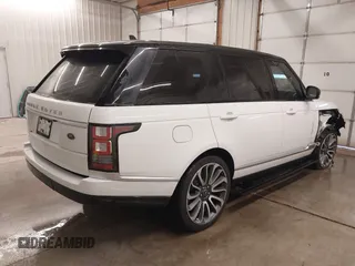 2016 Land Rover Range Rover Supercharged z VIN SALGS3EF0GA280040, wystawiony jako IAAI lot #41394107 z przebiegiem 72 446 mil mil oraz . Historia ofert i sprzedaży dostępna na DreamBid. Obrazek 4.