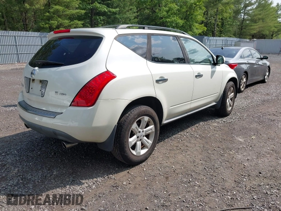 2006 Nissan Murano SL с VIN JN8AZ08W06W546665, выставлен на аукционе IAAI как лот 42417325 с пробегом 83 832 миль миль и . История ставок и продаж доступна на DreamBid. Изображение 4.