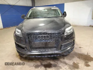 2014 Audi Q7 with VIN WA1CMBFE3ED007194, listed as a Copart auction lot 53189005 with Not provided miles and Salvage title. Bid and sale history available at DreamBid. Image 5.