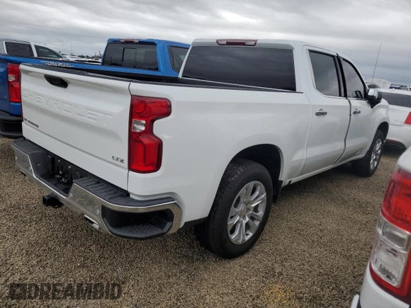 2024 Chevrolet Silverado 1500 LTZ with VIN 1GCUDGEL0RZ284630, listed as a Copart auction lot 74269294 with 5,027 mi miles and Non Repairable. Bid and sale history available at DreamBid. Image 3.