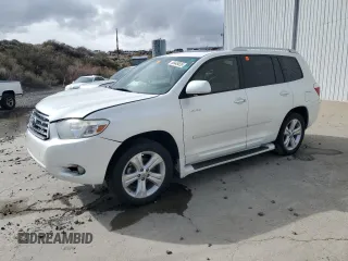 2010 Toyota Highlander Limited with VIN 5TDDK3EH5AS003034, listed as a Copart auction lot 50449835 with 185,717 mi miles and Salvage title. Bid and sale history available at DreamBid. Image 1.