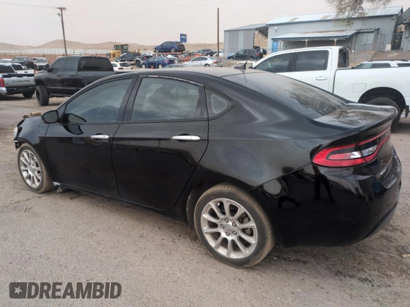 2013 Dodge Dart Limited with VIN 1C3CDFCA7DD182145, listed as a Copart auction lot 53143585 with 150,321 mi miles and Salvage title. Bid and sale history available at DreamBid. Image 2.