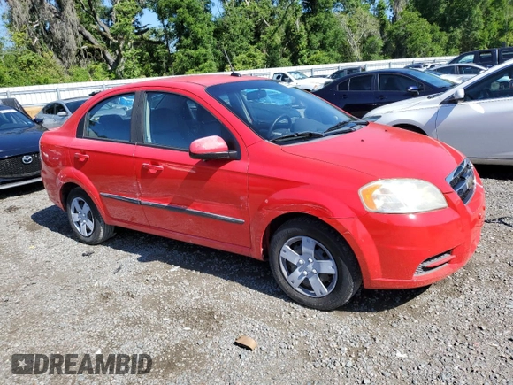 2010 Chevrolet Aveo 1LT with VIN KL1TD5DE5AB134990, listed as a Copart auction lot 52554485 with 115,002 mi miles and Salvage Title. Bid and sale history available at DreamBid. Image 4.