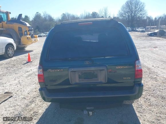 2001 Toyota 4Runner SR5 with VIN JT3HN86R310335526, listed as a IAAI auction lot 41288058 with 202,219 mi miles. Bid and sale history available at carsss.com. Image 16.