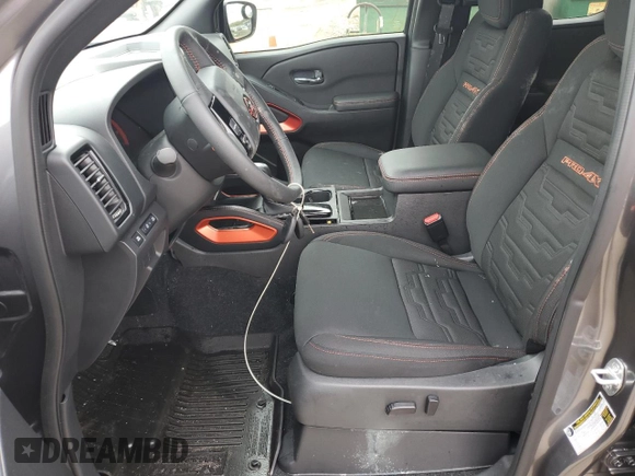 2023 Nissan Frontier PRO-4X with VIN 1N6ED1EK2PN663980, listed as a Copart auction lot 74612904 with 0 mi miles and Non Repairable. Bid and sale history available at carsss.com. Image 7.