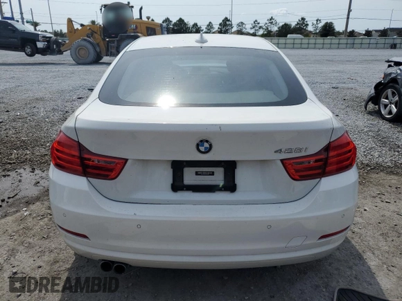 2015 BMW 4 Series 428i with VIN WBA4A9C59FGL85999, listed as a Copart auction lot 56275455 with 105,961 mi miles and Salvage title. Bid and sale history available at DreamBid. Image 6.