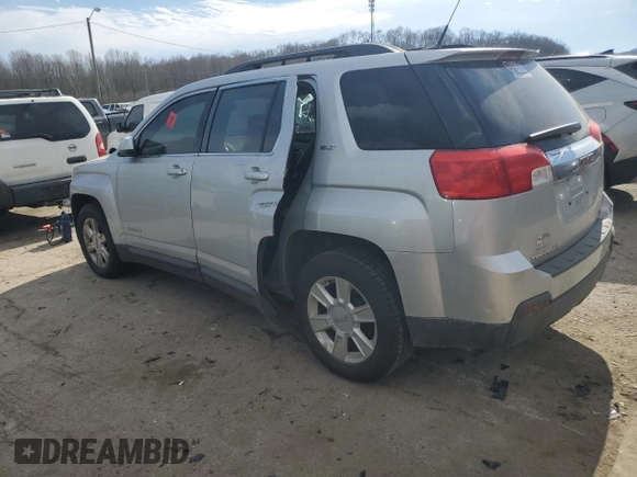 2012 GMC Terrain SLT-1 with VIN 2GKALUEK0C6169321, listed as a Copart auction lot 46476115 with 176,616 mi miles and Salvage Title. Bid and sale history available at DreamBid. Image 2.