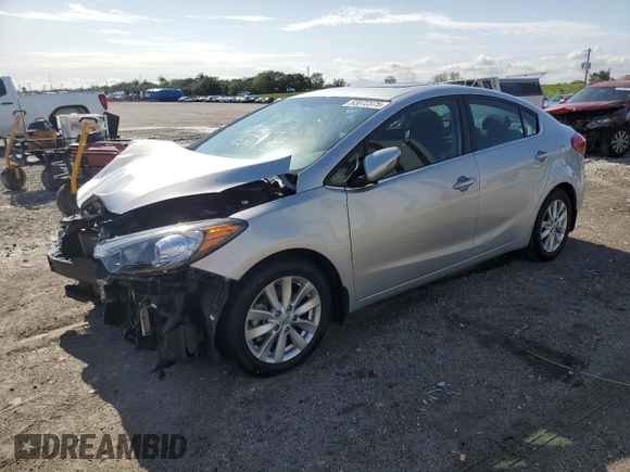 2015 Kia Forte EX with VIN KNAFX4A86F5333281, listed as a Copart auction lot 52072375 with 49,479 mi miles and Salvage Title. Bid and sale history available at carsss.com. Image 1.