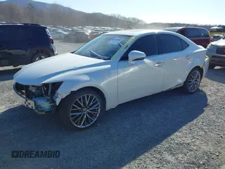 2014 Lexus IS 250 with VIN JTHCF1D21E5005746, listed as a IAAI auction lot 41892900 with 136,295 mi miles. Bid and sale history available at carsss.com. Image 2.