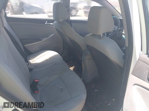 2012 Hyundai Accent SE with VIN KMHCU5AE7CU045860, listed as a IAAI auction lot 42739290 with 195,904 mi miles and . Bid and sale history available at DreamBid. Image 8.