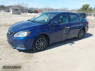 2017 Nissan Sentra S with VIN 3N1AB7AP4HY326648, listed as a IAAI auction lot 41764297 with 184,667 mi miles. Bid and sale history available at carsss.com. Image 2.