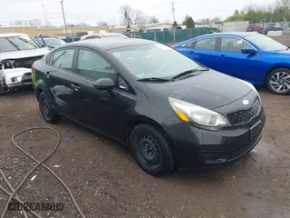 2013 Kia Rio LX with VIN KNADM4A31D6254595, listed as a IAAI auction lot 42040851 with 179,460 mi miles. Bid and sale history available at carsss.com. Image 1.