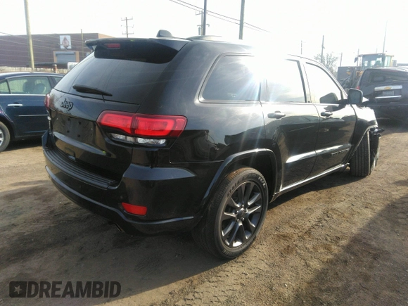 2020 Jeep Grand Cherokee Altitude with VIN 1C4RJFAGXLC188550, listed as a IAAI auction lot 41822348 with 115,867 mi miles. Bid and sale history available at carsss.com. Image 4.