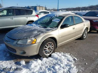 2002 Chrysler Sebring Sdn Touring with VIN 1C3AL56R22N170613, listed as a IAAI auction lot 41267706 with 1 mi miles. Bid and sale history available at carsss.com. Image 2.