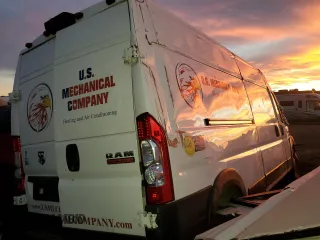 2020 Ram ProMaster Cargo with VIN 3C6TRVDG8LE111728, listed as a Copart auction lot 77698874 with Not Provided miles and Salvage Title. Bid and sale history available at carsss.com. Image 3.