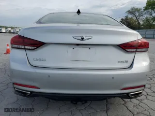 2015 Hyundai Genesis 3.8L with VIN KMHGN4JE9FU075875, listed as a Copart auction lot 53584305 with 108,983 mi miles and Clean Title. Bid and sale history available at carsss.com. Image 6.