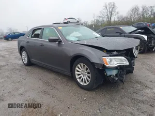 2014 Chrysler 300 with VIN 2C3CCAAG7EH377454, listed as a IAAI auction lot 41964310 with 277,209 mi miles. Bid and sale history available at carsss.com. Image 1.