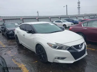 2017 Nissan Maxima SV with VIN 1N4AA6AP2HC416115, listed as a IAAI auction lot 41590767 with 178,238 mi miles. Bid and sale history available at carsss.com. Image 1.
