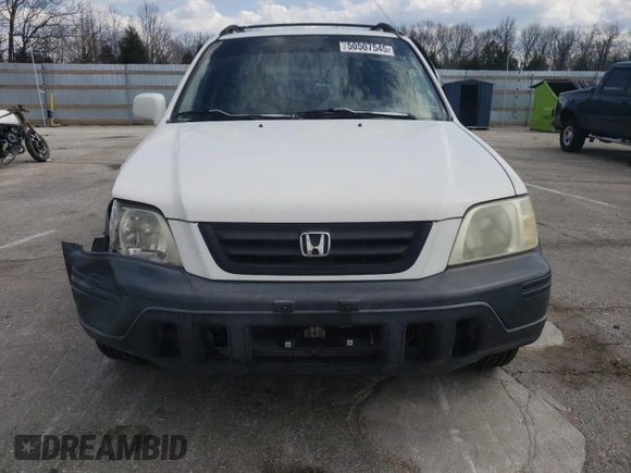 1999 Honda CR-V EX with VIN JHLRD1868XC017277, listed as a Copart auction lot 50507545 with 323,379 mi miles and Salvage Title. Bid and sale history available at carsss.com. Image 5.
