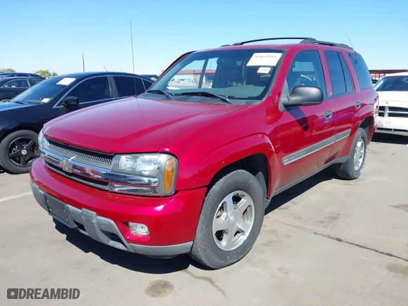 2002 Chevrolet TrailBlazer LS with VIN 1GNDT13SX22139403, listed as a IAAI auction lot 41862016 with 141,018 mi miles. Bid and sale history available at carsss.com. Image 17.