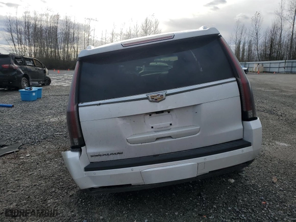 2018 Cadillac Escalade Platinum with VIN 1GYS4DKJ7JR229485, listed as a Copart auction lot 81233874 with 0 mi miles and Salvage Title. Bid and sale history available at carsss.com. Image 6.